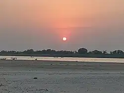 Ganag River Sunset view