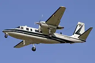 From 1971, the heavier 690 has a larger wing and more powerful 717.5–748 hp (535–558 kW) TPE-331s.