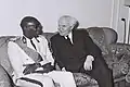 Mwambutsa IV and David Ben-Gurion in 1962