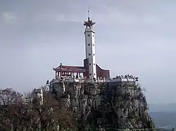 A pavilion at the top of Mount Langya.