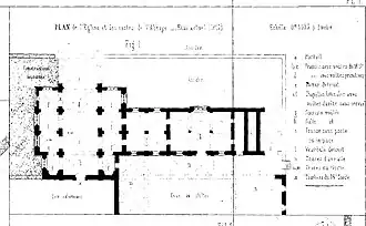 Map in 1857, Digot and Chatelain