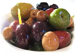 Pickled olives