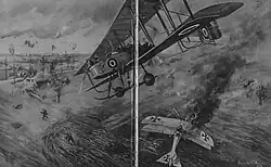 Action for which Gilbert Stuart Martin Insall is awarded VC