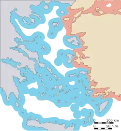 12 nautical miles: Upper limit of territorial sea limits defined as a legal right by UNCLOS; possible future claims by Greece and Turkey in the Aegean.
