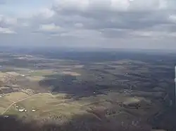 Countryside in western Scott Township