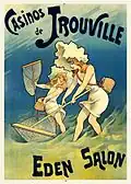 Poster Casinos de Trouville, 1890s