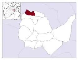 Location in Kabul Province