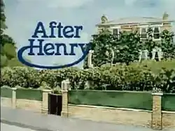 Series title over the house featured in series