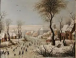 Copy after Pieter Brueghel II, owned by Christian IV of Denmark, Rosenborg Castle