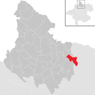Location in the district