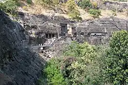 Some of the 29 Ajanta Caves
