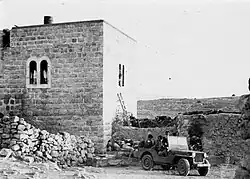Another photo of the village Al-Burayj after its capture by Israel soldiers in 1948