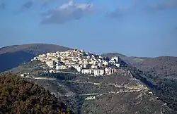 View of Albano di Lucania