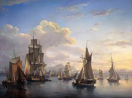 The Port of Leith, 1824