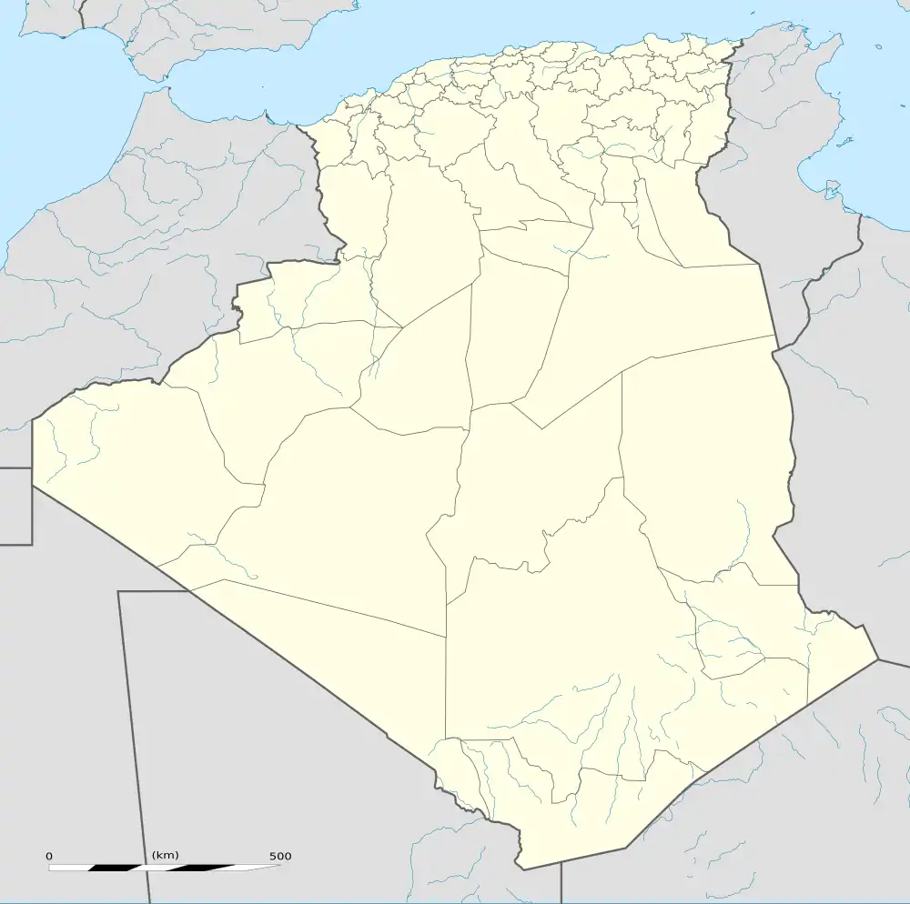 Chenachène is located in Algeria