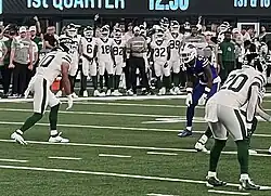 Christian Benford wearing #47