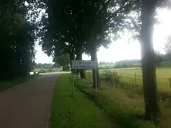 Entry sign of Alting