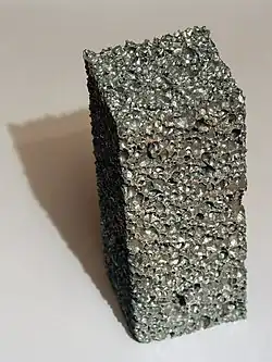 Foamed aluminum [clarification needed]
