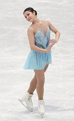 Alysa Liu at the 2022 World Championships