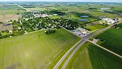 US-169 runs through town