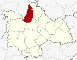 District location in Kalasin province