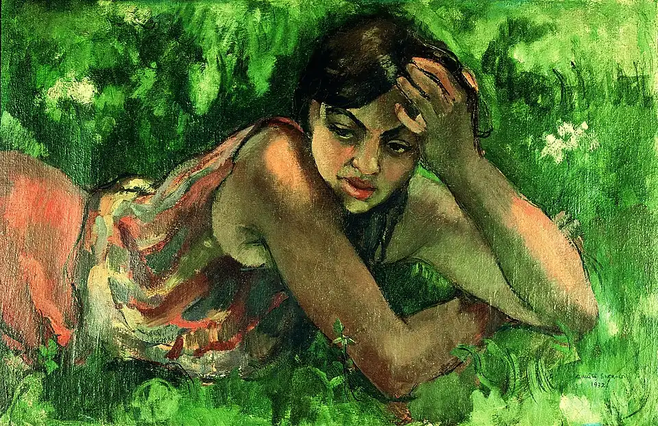 Hungarian Gypsy Girl, 1932[a]