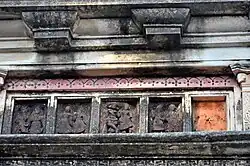 Terracotta and stucco work in Anantadeava temple