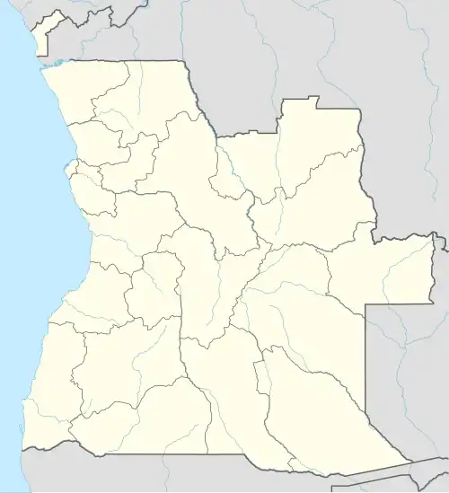 Luinga is located in Angola