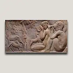 Musiciens et antilopes de Léon Indenbaum