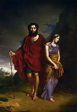 Oedipus and Antigone, Antoni Brodowski