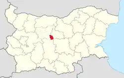 Apriltsi Municipality within Bulgaria and Lovech Province.