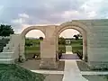 Image of Porta Principalis Dextra at castra Apulum, Roman Dacia (modern Romania)