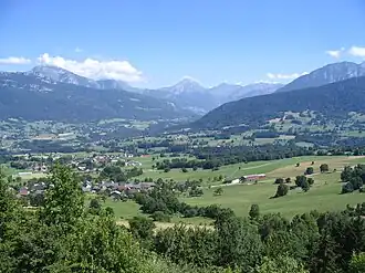 Arith and Montagny from Bange Mountain