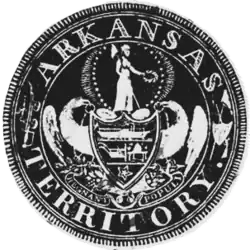 Seal (1835 design) of Arkansas Territory