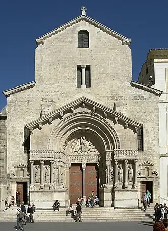 Portal of the Church of St. Trophime, Arles (12th century)