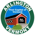 Official seal of Arlington, Vermont