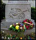 Flowers at the War Memorial