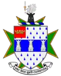 Coat of Arms Dr. James O'Higgins Norman (Cronista Rey de Armas de Castilla y León 2011).