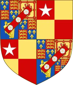 Arms of the Dukes of St Albans