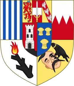Coat of arms of the Schwarzenberg princes