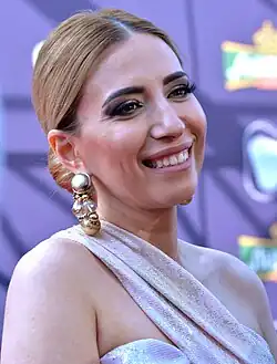 Artsvik during Eurovision Song Contest 2017 opening ceremony