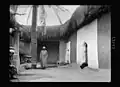 Courtyard of house in Isdud, about 1945