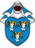 Arms of the Aubrey Family described in Desolation Island