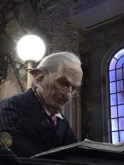 Animatronic Bogrod at Gringotts Wizarding Bank