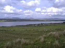 Upper reaches of estuary at Aughoose