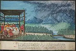 Folio 21. Bleeding bread and hail (73 B.C.)