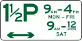 (R5-17) Parking Permitted: 1 and a Half Hours