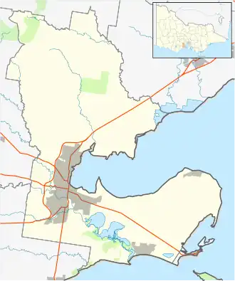 Point Wilson is located in City of Greater Geelong