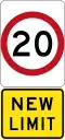 New 20&nbsp;km/h Speed Limit (used in Victoria)