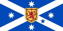 Scottish Australian heritage flag